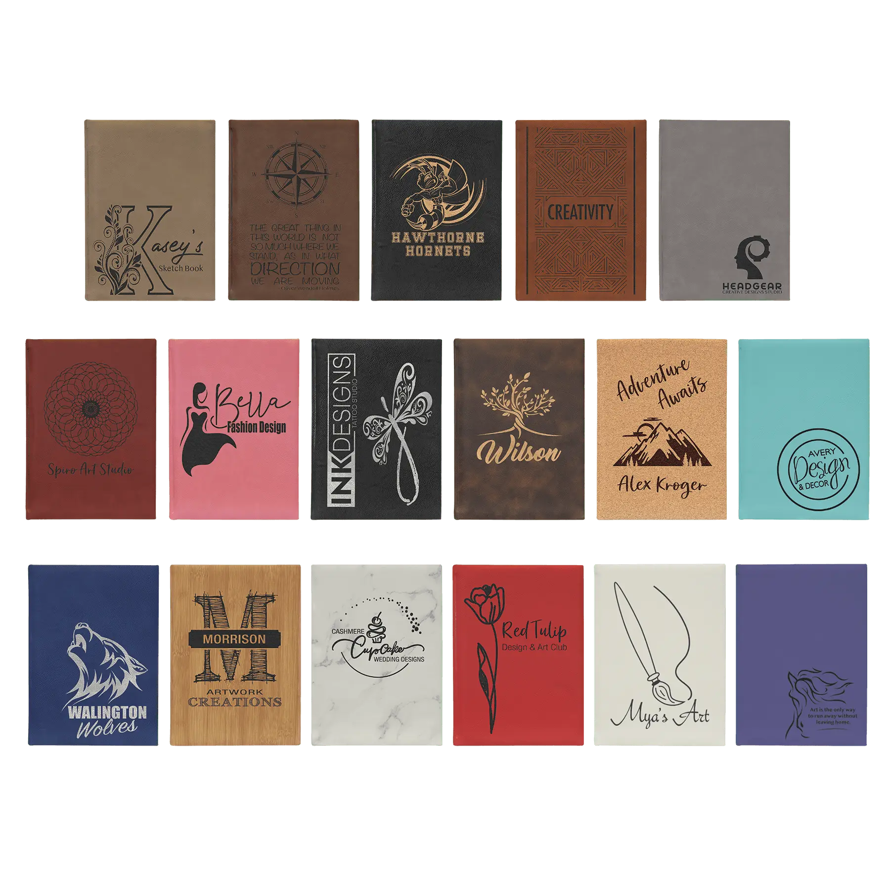 7" x 9 3/4" Sketch Book with Unlined Notepad