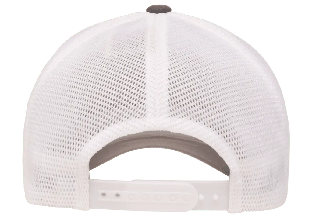 FlexFit 110 Trucker Hat + Leather Patch